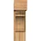 Ekena Millwork Olympic Block Rough Sawn Bracket w/ Offset Brace, Western Red Cedar, 8"W x 22"D x 26"H BKT0806X22X26OLY05RWR - alternate 4
